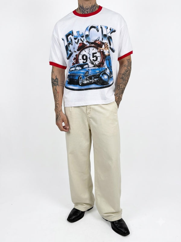 F*ck 9 - 5 Oversize Tee