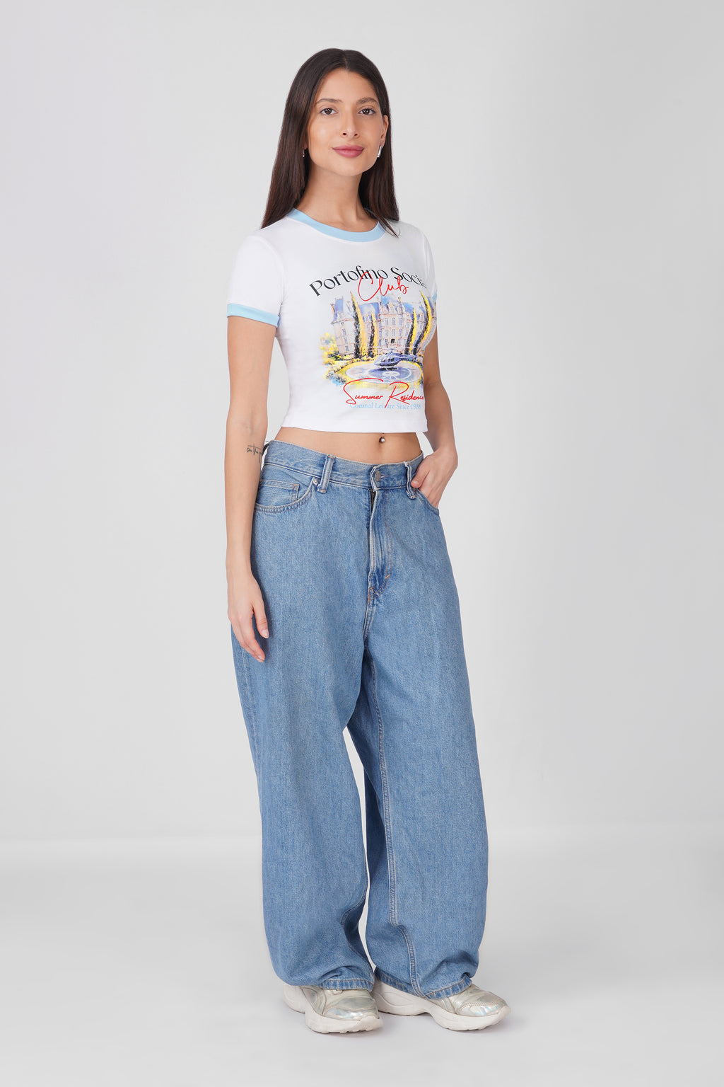 Portofino Social Club Baby Tee