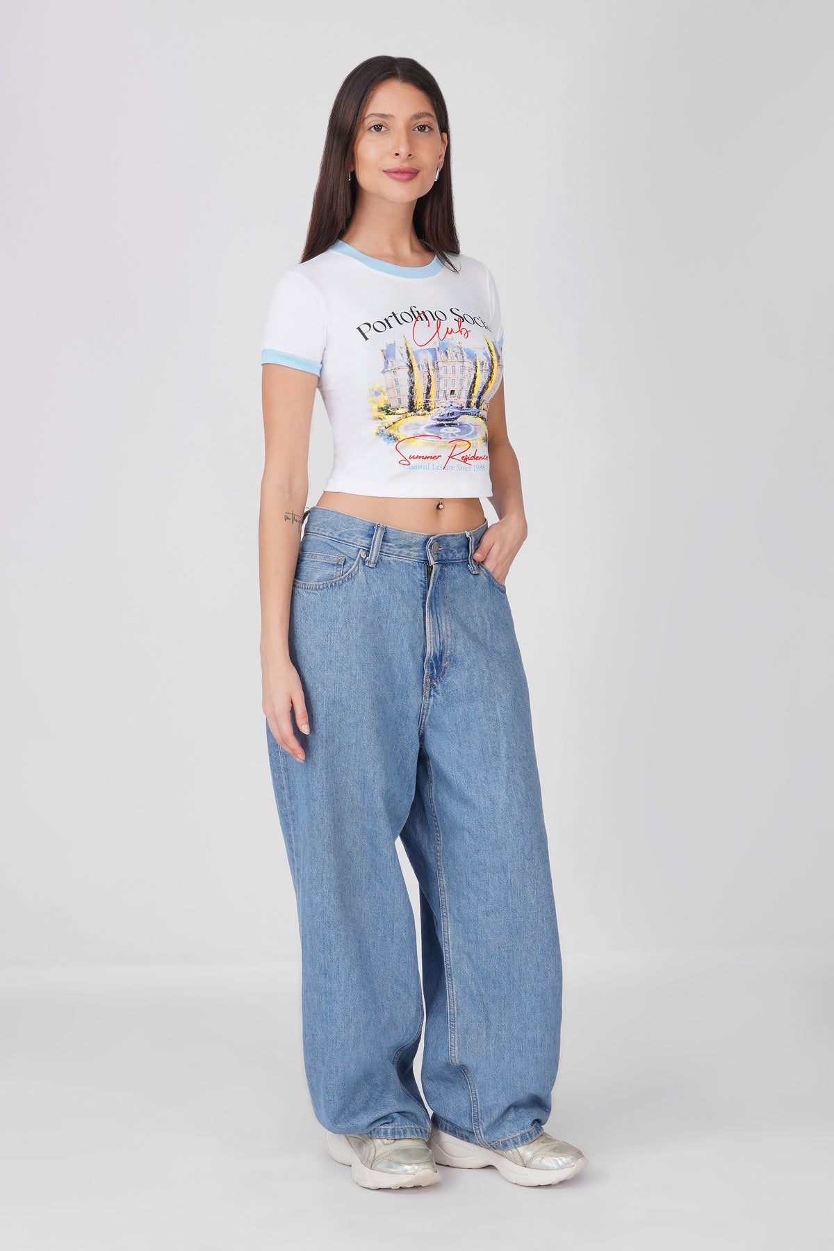 Portofino Social Club Baby Tee