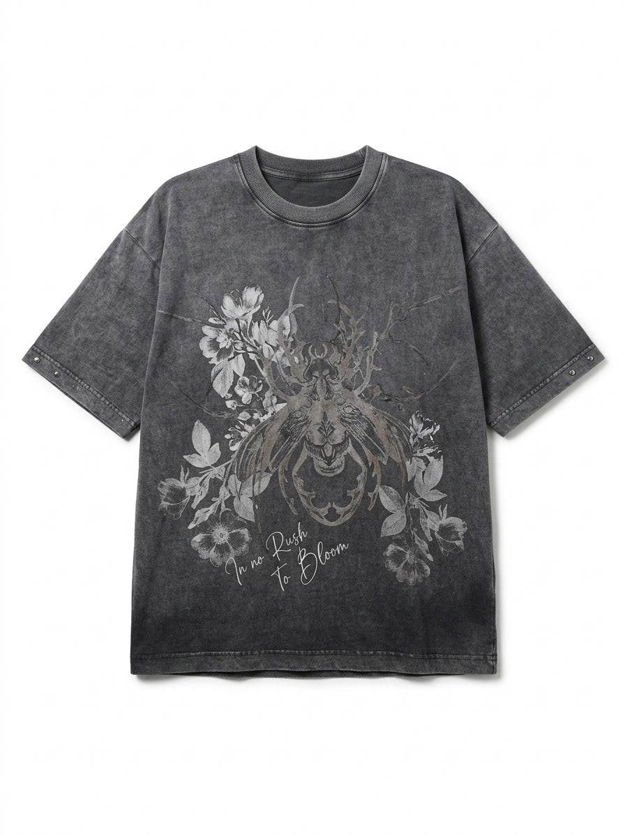 Dead Bloom Mineral Wash T shirt