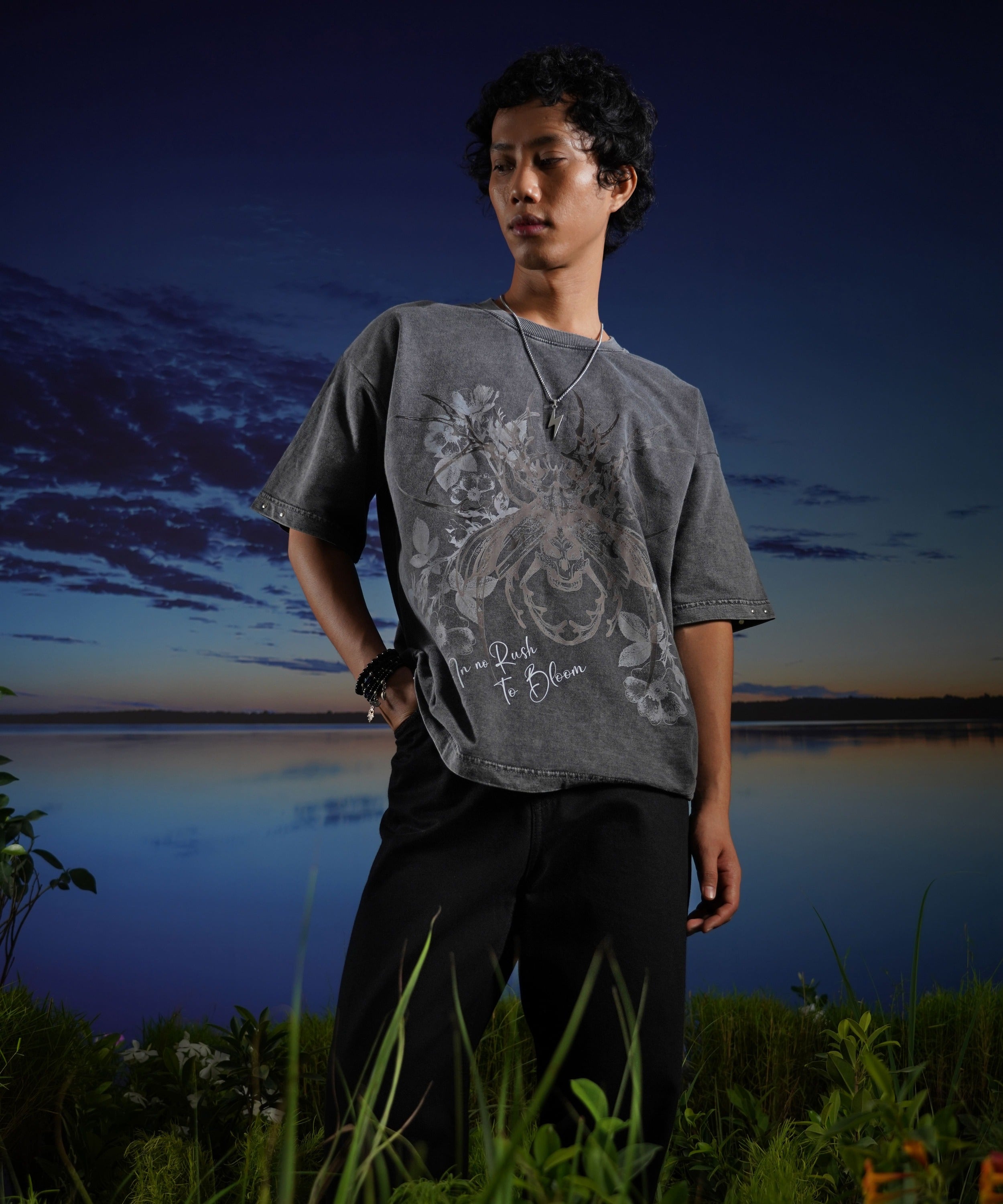 Dead Bloom Mineral Wash T shirt