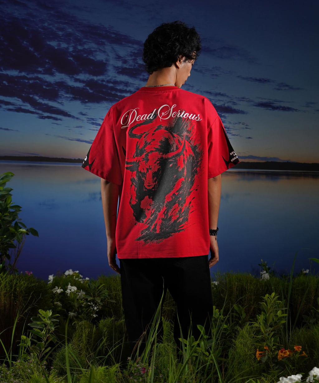 Dead serious Bull T-shirt
