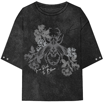 Dead Bloom Mineral Wash T shirt