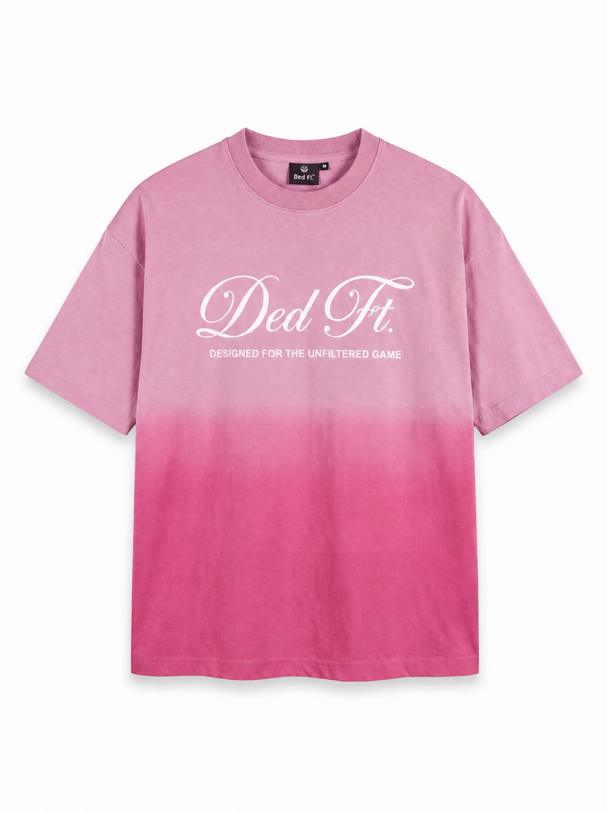 Love Red Flag Pink Ombre T shirt